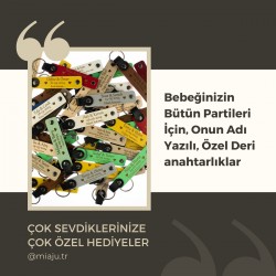 Emlakçılara Özel Anahtarlık, Kurumsal Kimliğinize Değer Katan, Müşterilerinize Hediyelik 6' lı Set