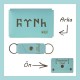 Turkuaz, Göktürkçe Türk Yazılı, İsme Özel Cüzdan Ve Anahtarlık Set, Değer Verdiğine Muhteşem Hatıra